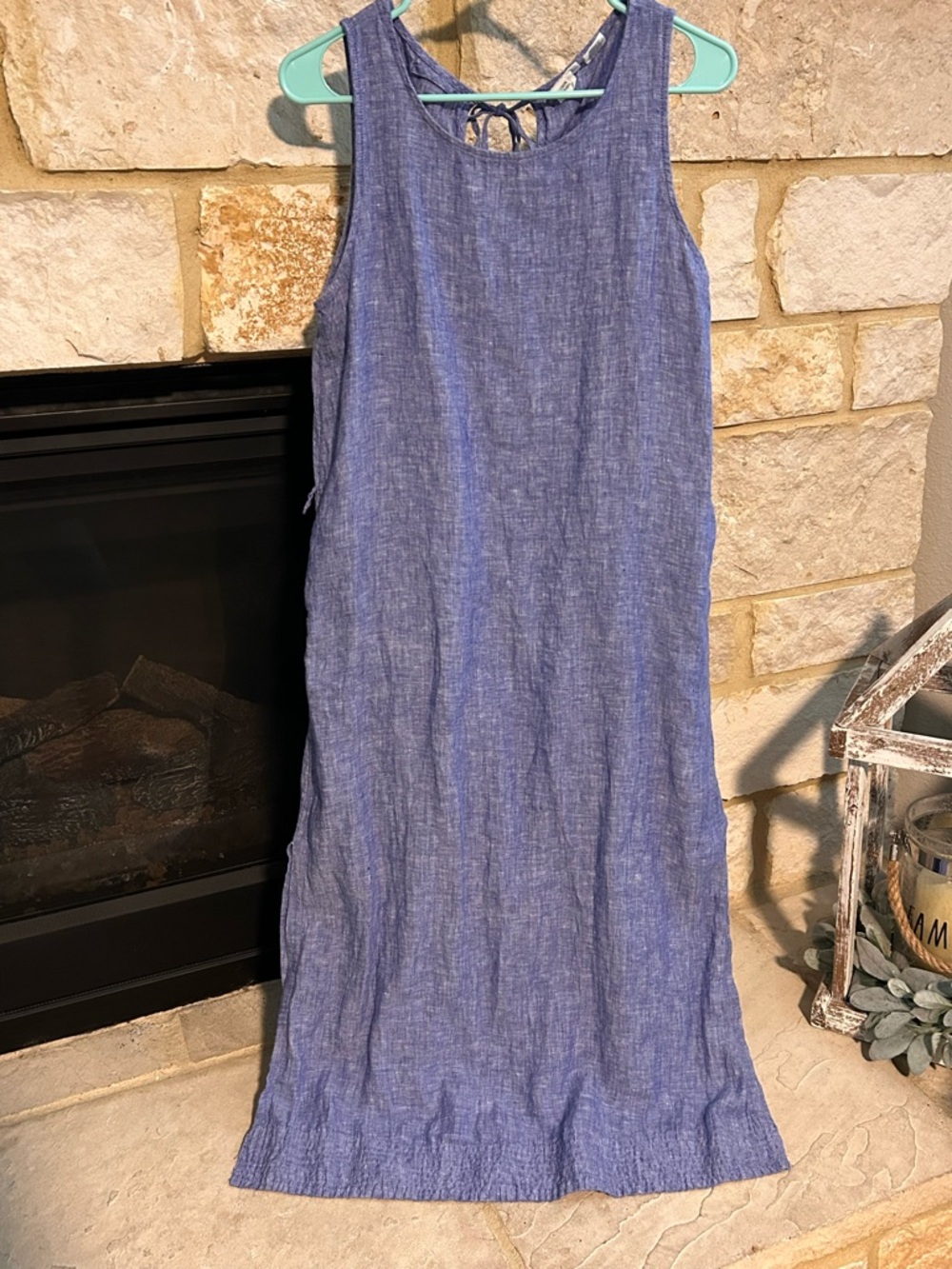 Nicole Miller Blue Maxi Dress